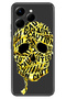 Spark 40 4g (Km5N) Case Colorful Silicone Printed Tpu Skeleton Caution