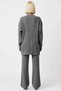 Pearl Regular Cut Ribana K Ribbed Knit Plain Knitwear Hijab Bottom-Top Set Women's Bottom-Top and Comfortable Wear - 6
