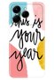 Spark 40 4g (Km5N) Case Decorative Silicone Printed Cover Your Year