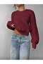 Knitwear Knitted Soft Women's Crew Neck Sweater