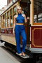 Women's Top and Bottom Linen-Look Woven Crop Blouse Wide-Leg Pants Set Summer Wear and Comfort in One - 4