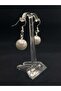 Majorca Pearl Dangle Design 12 Mm. Measure Stylish Style Daily Use Mallorca Pearl Steel Earrings - 3
