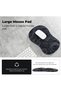 Mouse Pad Wrist Support with Massage Design, Ergonomic Mouse Mat (12x8 inch, Stripe) - 4