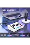 Audio Mixer, Gaming Streaming PC Mixer with Slider Fader, XLR Microphone Interface, Monitorin - 8