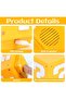 3D Icon Lamp Cube (Question Mark), LED USB Rechargeable Night Light for Kids - 4