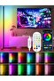 165cm Corner Smart RGB Floor Lamp, Dimmable LED with Music Sync & App/Remote Control