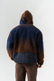 Grayscale Zippered Fleece Jacket - 7