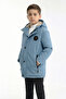 Boys' Winter Parka Coat with Fur Inside, Warm, Water-Repellent, Windproof, Hooded - 4