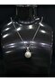 Majorca Pearl Single Stone Stylish Design 12 Mm. Measure Mallorca Pearl Model Steel Necklace