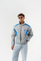 Nightrun Parachute Fabric Zippered Vintage Windbreaker Jacket - 2