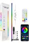 165cm Corner Smart RGB Floor Lamp, Dimmable LED with Music Sync & App/Remote Control - 8