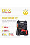Rechargeable screwdriver with all screwdriver bits, model DX2502 - 2
