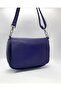 Dark Purple Women's Genuine Leather Crossbody Bag, Shoulder Bag, Detachable Strap, Chain Bag