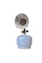 Loke Infrared Gas Heater 2500W Portable Camping Heater, Steel & Brass Outdoor Heater Compatible with & Campingaz Cylinders