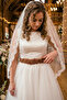 Crystal Beaded Custom Design Wedding Dress and Evening Dress Belt - Elegant Waist Accessory - 5