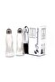 Set of 2 Long Salt and Pepper Shakers with Metal Lids - 2
