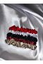 مجموعة من 5 أبازيم من الساتان - 2