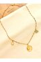 Special Design Sky Steel Necklace - Gold - Special - 2