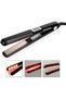 LED Screen Negative Ion 2-in-1 Hair Straightener Brush & Curler (Black) - 2