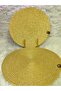 Gold Silvery American Service Plate 33 cm - 5
