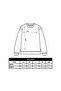 Embroidered Tile Unisex Oversized Winter Hooded Hoodie - 2