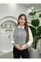 Women's Gray Gold Buttoned Pocketed Knit Vest - 2
