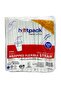Disposable Wrapped Plastic Drinking Straws - 6mm, 250 Pcs (Straww) White 6mm