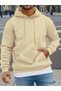 Men's Hooded Hoodi with the Graphic,'No Risk No Story' - 2
