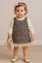 Girl's Evening Dress 2–5 Years Old – Jacquard Tulle – Pearl Detail – Special Occasion Dress - 2