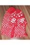 Women's Orlon Wool Yarn Handmade Knitted Patterned House Slippers Booties - 6