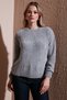 Regular Fit Crew Neck Chenille Sweater Sweater 25K0160K1 - 4