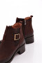 1715 Women's Belt Buckle Detailed Heeled Boots - 4