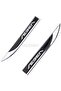 Fiat Egea Logo Compatible 3D Metal Chrome Fender Upper Side Emblem Set – 2 Pieces - 4
