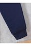Sleep for 8 Hours Printed Dark Blue Color Children's K Hooded Sweatshirt (New Season) - 6