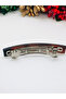 Leopard Patterned Acrylic Automatic Buckle Medium Size 7 cm - 3