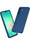 Silicone Case for Samsung Galaxy A26 5G (2025) - Liquid Gel Rubber, Microfiber Lining, Blue