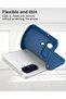 Silicone Case for Samsung Galaxy A26 5G (2025) - Liquid Gel Rubber, Microfiber Lining, Blue - 6