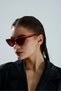 Cat Eye Women's Sunglasses Blue Light Protection - 4