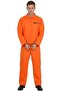 Men's Orange Prisoner Costume |   Adult Prison Clothing