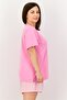 Women 2 Pieces Stripe Shirt And Shorts Pyjama Set, Multicolor - 2