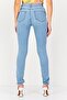 Women Skinny Fit Washed Stretchable Denim, Light Blue - 3