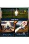 Portable LED Camping Lamp with 9 Modes, Strong Magnet, Detachable Rope & Stable Tripod Stand - 2