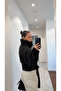 Women's Black Color Mock Neck Generation Cashmere Coat - 4