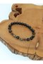 Certified Gold Obsidian, Pyrite, Lal and Hematite Natural Stone Men's Bracelet - 2