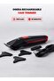 Rechargeable Hair Trimmer OG2003HT – 90 min Runtime, 500mAh, Type-C, LED Indicator (Black &