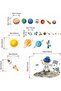Outer Space Astronaut Wall Stickers - Planets & Rocket Boys Wall Decals - 3
