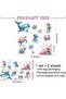 Under the Sea Wall Stickers - Ocean Fish, Turtle, Whales, Removable Decals - 6