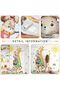 2 Sheets Removable Watercolor Giraffe Wall Decals, Cartoon Animal Stickers for Kids Nursery