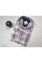 Classic Cut Plaid Cotton Long Sleeve Men's Shirt - 2