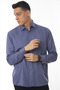 Classic Cut Regular (No Pocket) Micro Fabric Classic Men's Shirt - 3
